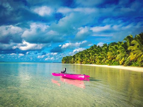 Cocos Keeling Islands South Island Canoe At Rest In Th Flickr