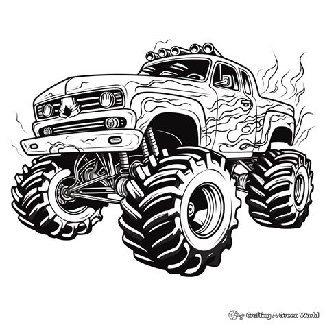 Hot Wheels Coloring Pages Truck Coloring Pages Cars