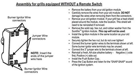 Grill Ignitor Wiring Diagram