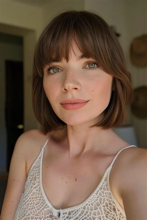 60 Stylish Brunette Bob Hairstyles Inspired By Celebrities