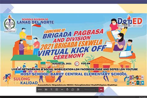 Brigada Eskwela Kick Off Program 2021