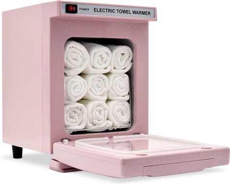RyJaune Pink Turkish Towel Warmer, 5L Professional, Holds 6-9 Hand ...