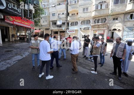 Settembre Gaza City Gaza Strip Palestina I Rifugiati