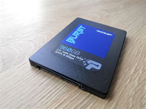 SSD диск PATRIOT 2.5 BURST 960 Гб SATA III NAND 3D (PBU960GS25SSDR ...