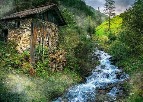 municipality of lunar lakes country, country austria, salzkammergut ... 
