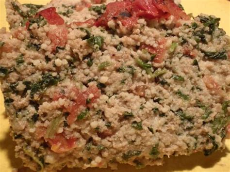 Turkey Couscous Meatloaf Recipe