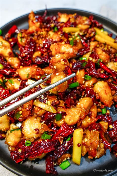 Mala Zi Ji Sichuan Dried Chilli Fried Chicken Nomadette