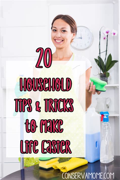 20 Household Tips And Tricks To Make Life Easier Conservamom