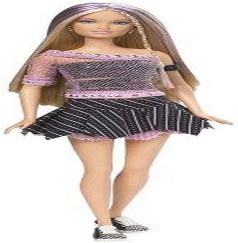 Amazon Barbie Fashion Fever Doll Blonde With Purple Streaked Hair Toys Games