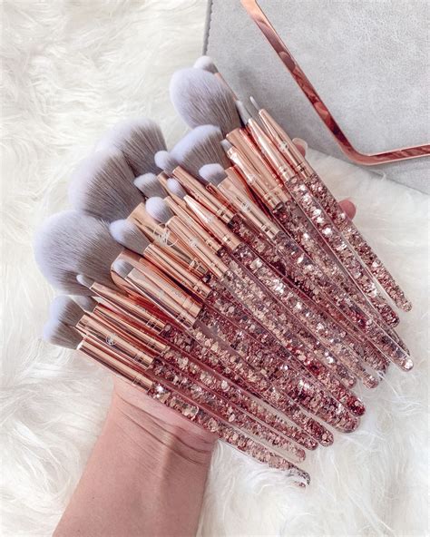 Rose Gold Brushes Cosmic Brushes Full Collection Rose Gold Makeup