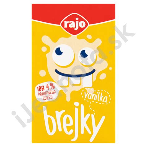 Rajo Brejky Vanilka 250 ml COOP Jednota LC Sever veľkoobchod