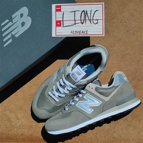 New Balance 574 Classic Grey on Carousell