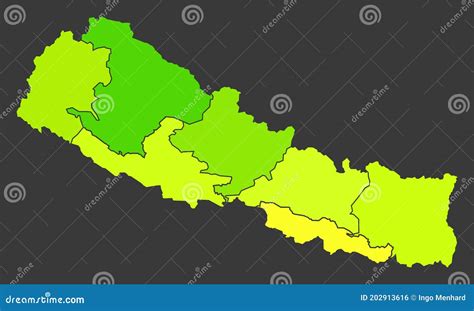 Nepal Population Density Map