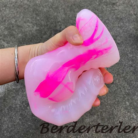 Huge Thick Dildo Soft Silicone Penis Big Dick Women Masturbator Anal Adult Toys EBay