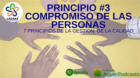 Principio 3 Compromiso De Las Personas Youtube