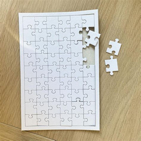 Puzzle vierge à personnaliser - 54 pièces | Leroy Merlin