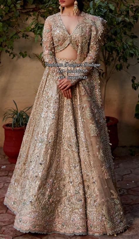 Designer Lehenga Price In India Punjaban Designer Boutique