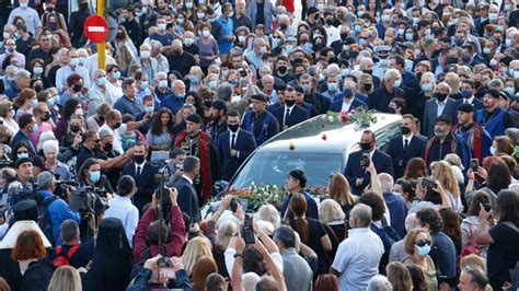 Greece Mourns At Funeral Of Great Composer And Patriot Mikis