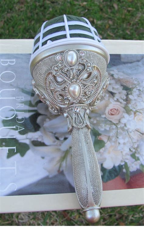 Bridal Bouquet Holder for the DIY Bride Making Her Own Bridal