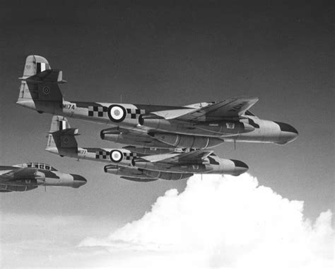 Gloster Meteor NF Mk 11 In Flight