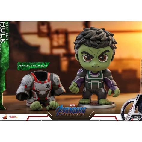 Hot Toys Cosbaby Marvel Avengers Endgame Hulk Team Suit Shopee Malaysia