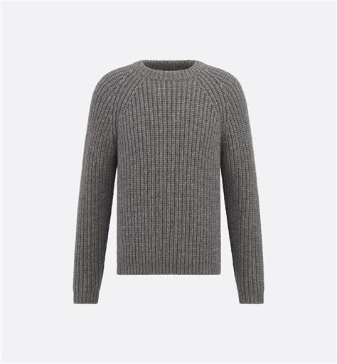 Pull Dior Icons Maille de cachemire gris | DIOR