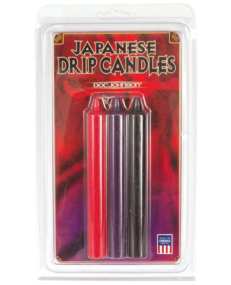 Japanese Drip Candles Pack Of 3 By Doc Johnson Cupid S Lingerie