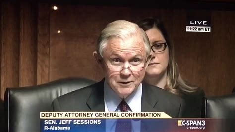 Senator Jeff Sessions Questions Sally Yates During Her Confirmation