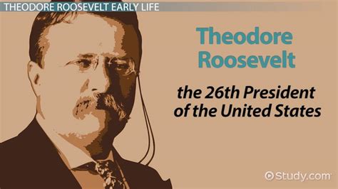 Theodore Roosevelt Early Life And Education Video And Lesson Transcript