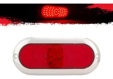 Plafón Posterior 54 Leds Estrobo Rojo Caja Tráiler Tunelight MercadoLibre