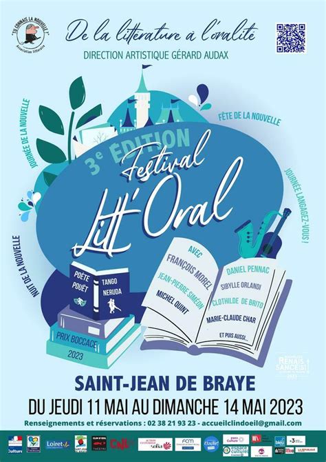 L Agenda Du Loiret Festival Litt Oral 2023