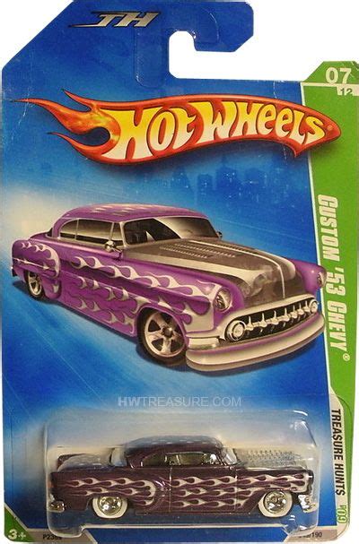 The Hot Wheels Car Is Purple And Has Flames On It