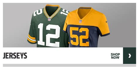 Green Bay Packers Gear, Jerseys, Apparel, Merchandise | NFLShop.com