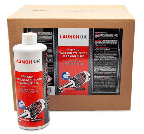 Launch Dpf Gun Diesel Particulate Filter Cleaning Fluid 1 Litre Dpf