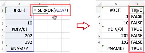 Count the Number of Errors using Excel's ISERROR, IF and COUNT Function ...