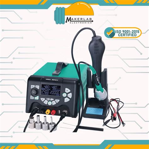 Yihua D A II In Soldering Rework Station With Hot Air Heat Gun And Soldering Iron