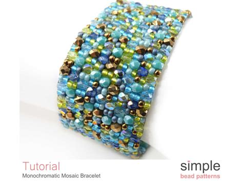 Drop Peyote Stitch Pattern Simple Bead Patterns