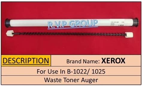 Black XEROX B- 1022/ 1025 Waste Toner Auger, 6 mm, 100 mm at Rs 350 ...