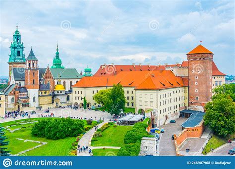 The Wawel Castle in Krakow/Cracow, Poland....IMAGE Stock Photo - Image ...