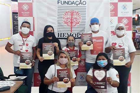 Hemocentro de Santarém mobiliza doadores de sangue no centro comercial