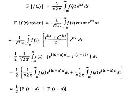 Fourier Transform Pair Definition Properties Proof Statement