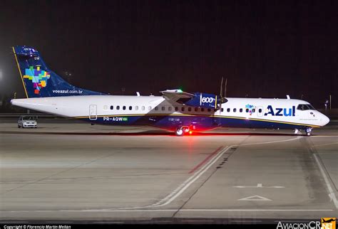 PR AQW Azul Linhas AÃreas Brasileiras ATR 72 212A AviacionCR net