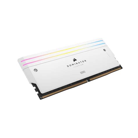 RAM Corsair Dominator Titanium RGB 48GB 24GBx2 DDR5 Bus 7200MHz White