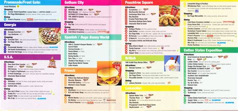 Six Flags Food Etc Menu at Marshall Hite blog
