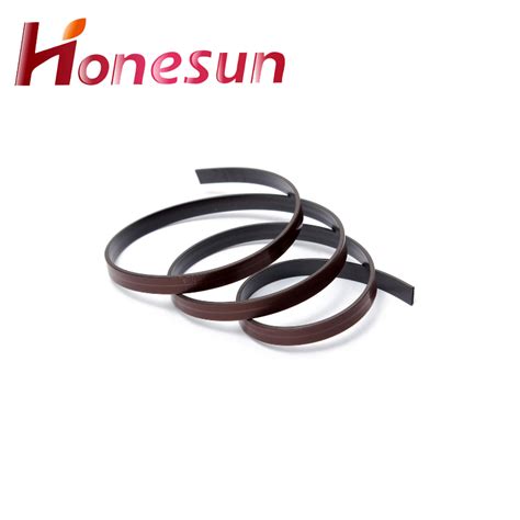 0 5mm 1mm 2mm Rubber Magnet For Sensor Flexible Magnetic Strip Magnetic