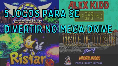 Os 5 Melhores Jogos De Aventura Do Mega Drive Youtube