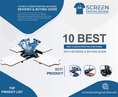 Best Screen Printing Machine Reviews for 2025