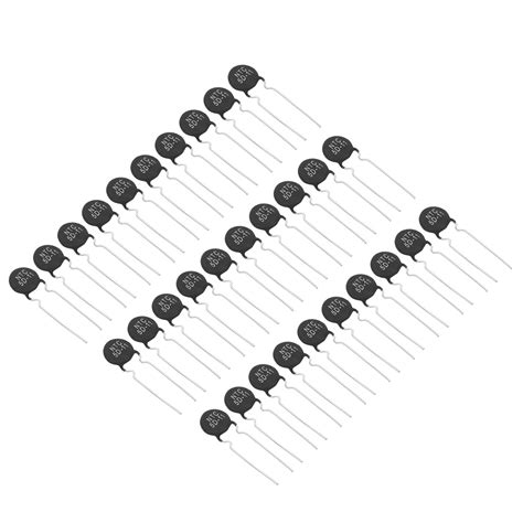 PATIKIL NTC Thermistors Resistors 30Pcs 5 Ohm NTC 5 D 11 High