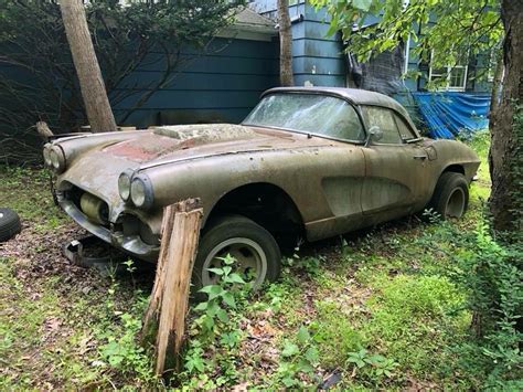 C1 Corvette Gasser Corvette Barn Finds Antique Cars