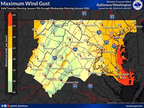 Updated Flood High Wind Warnings In Effect For Most Of Northern